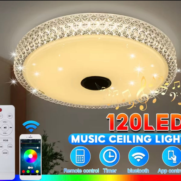 Plafondlamp led met muziek 50